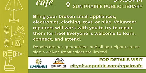 Sun Prairie Repair Cafe