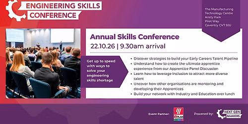 Next Gen Makers Engineering Skills Conference 2026
