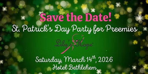 St. Patrick's Day Party for Preemies Gala 2026