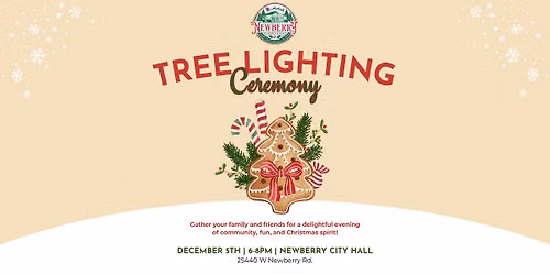 Newberry's 8th Annual Tree Lighting Ceremony