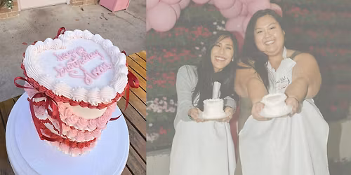 A Sweet HTX Galentines: Brunch + Mini Cake Decorating Class in Tomball