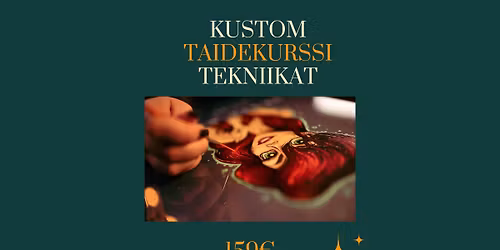 Kustom-taidekurssi  -  tekniikat