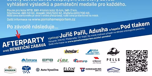 T\u0159e\u0161\u0165sk\u00fd benefi\u010dn\u00ed dutalon + afterparty