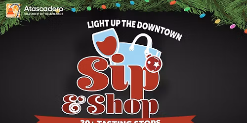 Sip & Shop - Light Up The Downtown