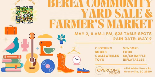 Berea Community Yard Sale & Farmer's Market