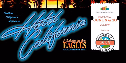 Hotel California - Two Nights!