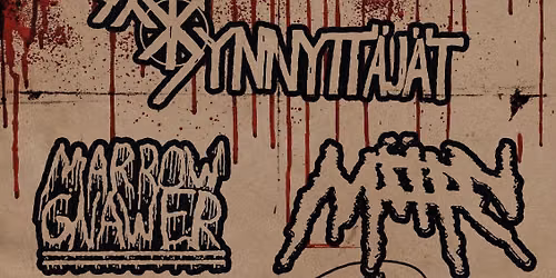 NOVEMBER PAIN: KYS SYNNYTT\u00c4J\u00c4T, MARROW GNAWER, M\u00d6RV