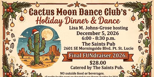Cactus Moon Holiday Dinner Dance Fundraiser