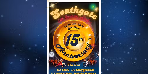 Southgate's 15 Year Anniversary Party