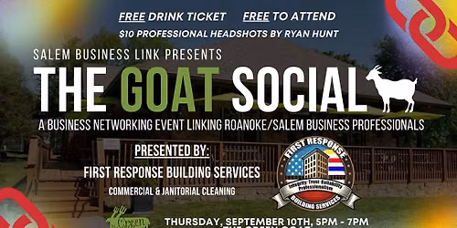 The GOAT Social: A Business Networking Event Linking Roanoke\/ Salem Business Professionals