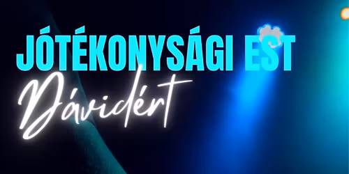 Jótékonysági est Dávidért❤️