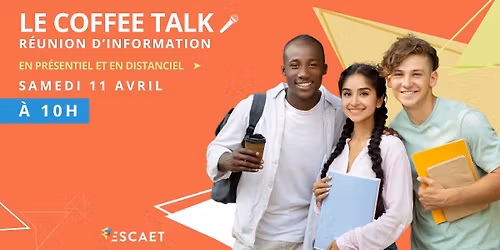 Coffee Talk - samedi 11 avril