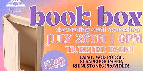 Book Box Crafting Workshop