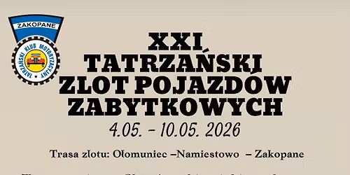 Tatrza\u0144skiej Zlot zPojazfow Zabytkpwych