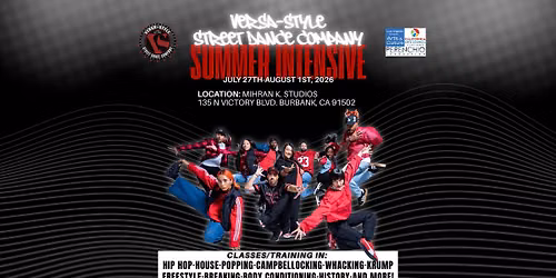 Versa-Style Street Dance Company Summer Intensive 