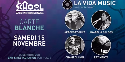 CARTE BLANCHE - LA VIDA MUSIC