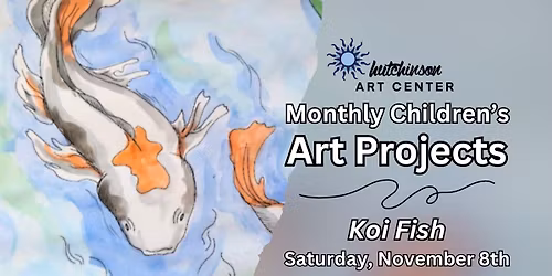 Monthly Children\u2019s Art Projects: November - Koi Fish