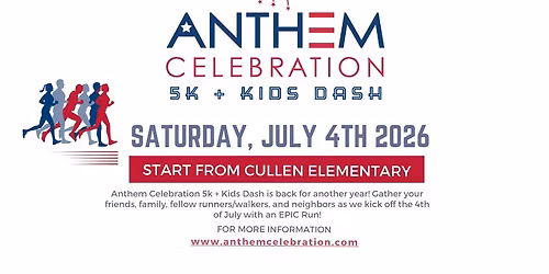 2026 Anthem Celebration 5K + Kids Dash
