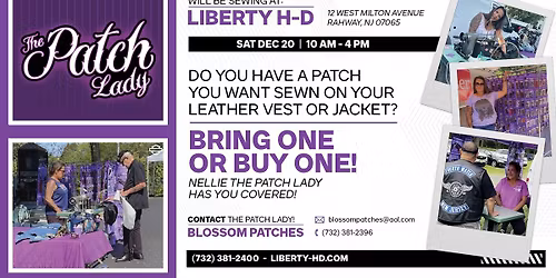 The Patch Lady @ Liberty H-D