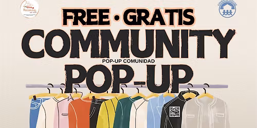 FREE Community Pop-up Thrift Boutique