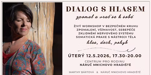 Dialog s hlasem: zpomal a vra\u0165 se k sob\u011b