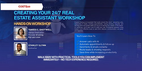 Creating Your 24\/7 Real Estate Assistant Workshop