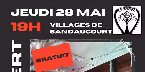 SOIR\u00c9E SP\u00c9CIAL LE 28 MAI CONCERT BAR ET PIZZA SANDAUCOURT GRATUIT 