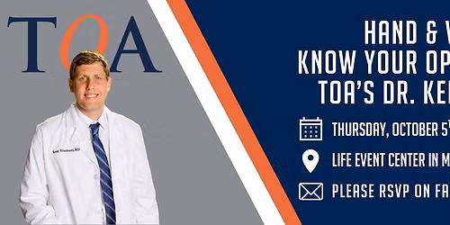 Hand & Wrist Pain: Know Your Options with TOA\u2019s Dr. Kent Rinehart
