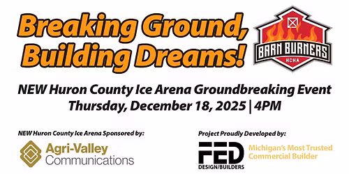 New Huron County Ice Arena Groundbreaking