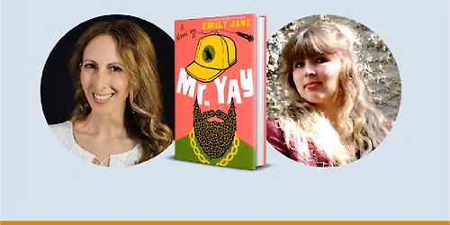 Emily Jane in conversation with Jordan S. Keller discussing and signing Mr. Yay