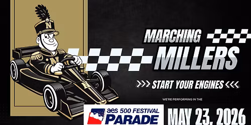 Marching Millers perform at the 500 Festival Parade