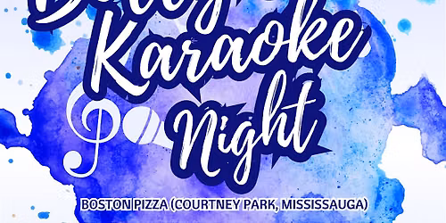Bollywood Karaoke Night @ Boston Pizza Courtney Park