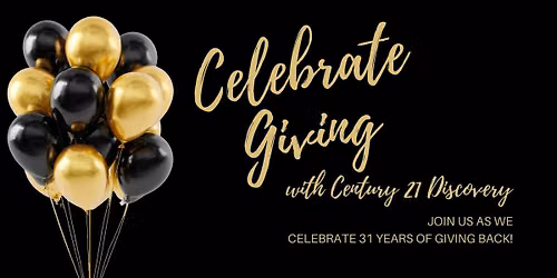 Celebrate Giving with CENTURY 21 Discovery