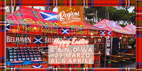 GENOVA SCOZIA IN TOUR \ud83c\udff4\udb40\udc67\udb40\udc62\udb40\udc73\udb40\udc63\udb40\udc74\udb40\udc7f MERCATO INTERNAZIONALE  - Dal 27 MARZO al 6 APRILE 2026