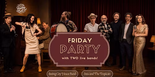 HFS Friday Party - Final party on \u00d8rnevej - with TWO bands!