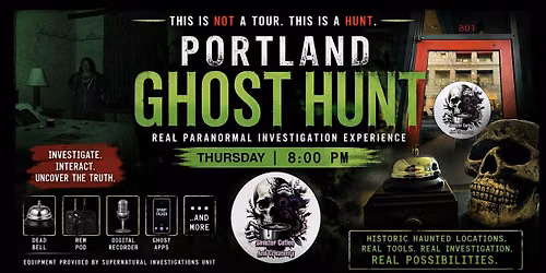 Sinister After Dark: An Interactive Ghost Investigation Tour
