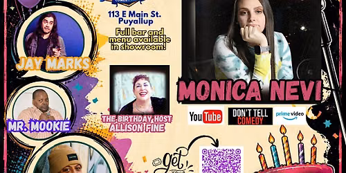 Drafts & Laughs at Charlies PRESENTS: Monica Nevi