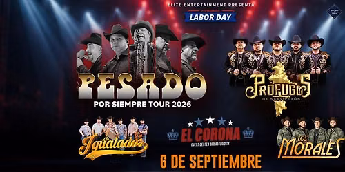 PESADO POR SIEMPRE TOUR 2026