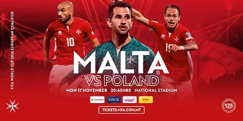 \ud83c\uddf2\ud83c\uddf9 Malta vs Poland | FIFA World Cup 2026 European Qualifier