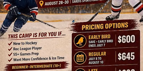 REGISTER NOW - Women's Weekend Warriors August Camp