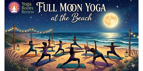 Full Moon Yoga at North Beach (Free - Donations Welcome)