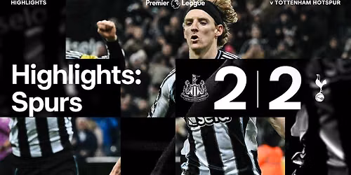Tottenham Hotspur vs Newcastle United at Tottenham Hotspur Stadium
