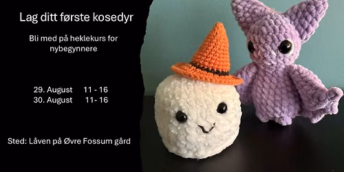 Hekling for nybegynnere - Lag ditt f\u00f8rste kosedyr (Amigurumi)