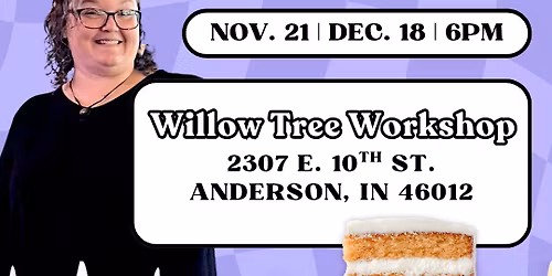 Fall Cake and Canvas