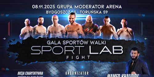Gala Sport\u00f3w Walki - SPORT LAB FIGHT 8.11.2025
