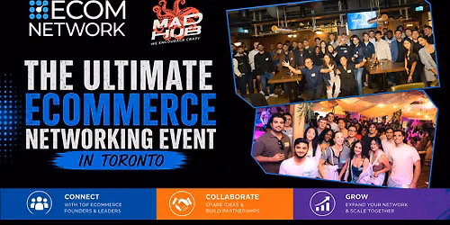Toronto\u2019s Largest Ecommerce Networking Event \u2013 Founders Social Mixer \u2728