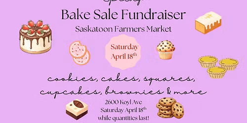 Spring Bake Sale Fundraiser
