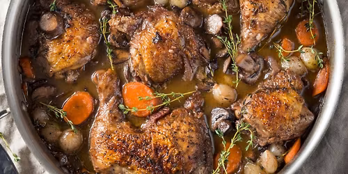 Thursday Night Dinner: Coq Au Vin