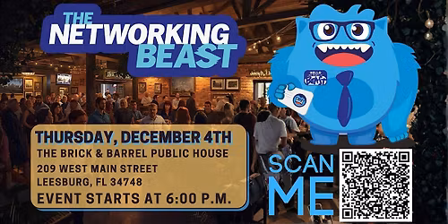 Networking Event & Business Card Exchange by The Networking Beast(LEESBURG)
