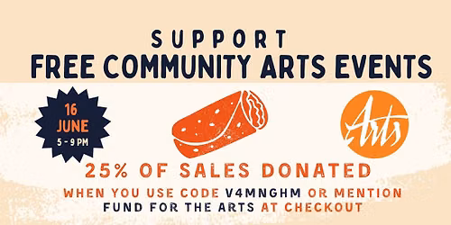 Support Free Community Arts Events! \u2013 Do Good with Chipotle and NeXt! 2026 Ambassadors